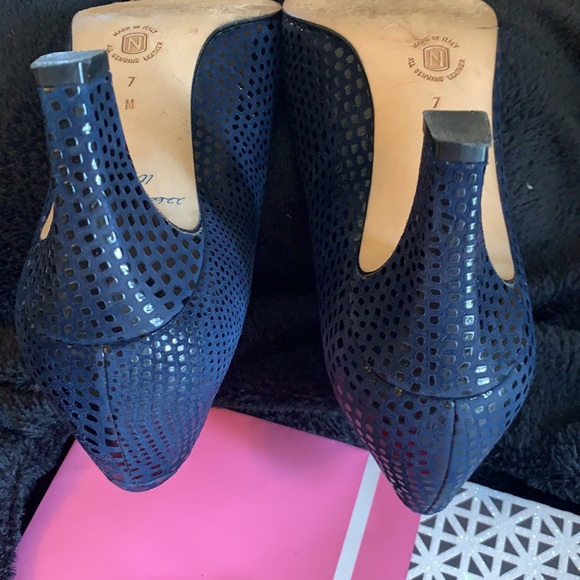 Classifies Entier blue patterned shoes - Picture 7 of 8